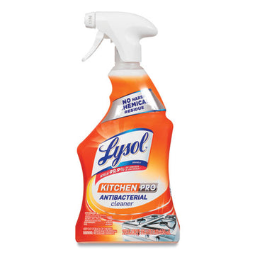 LYSOL® Brand Kitchen Pro Antibacterial Cleaner, Citrus Scent, 22 Oz Spray Bottle freeshipping - TVN Wholesale
